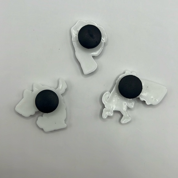 Shadow Monster Jibitz Crocs Shoe Charms Set of 3 - Picture 2 of 2